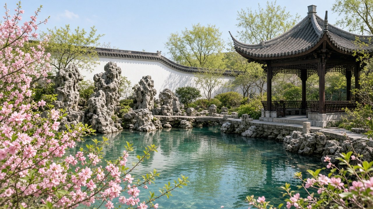 Jiangnan spring garden mood for ZAOLI