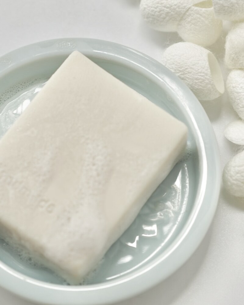 Silk Goat Milk 蚕丝羊奶皂 cold-process soap by ZAOLI